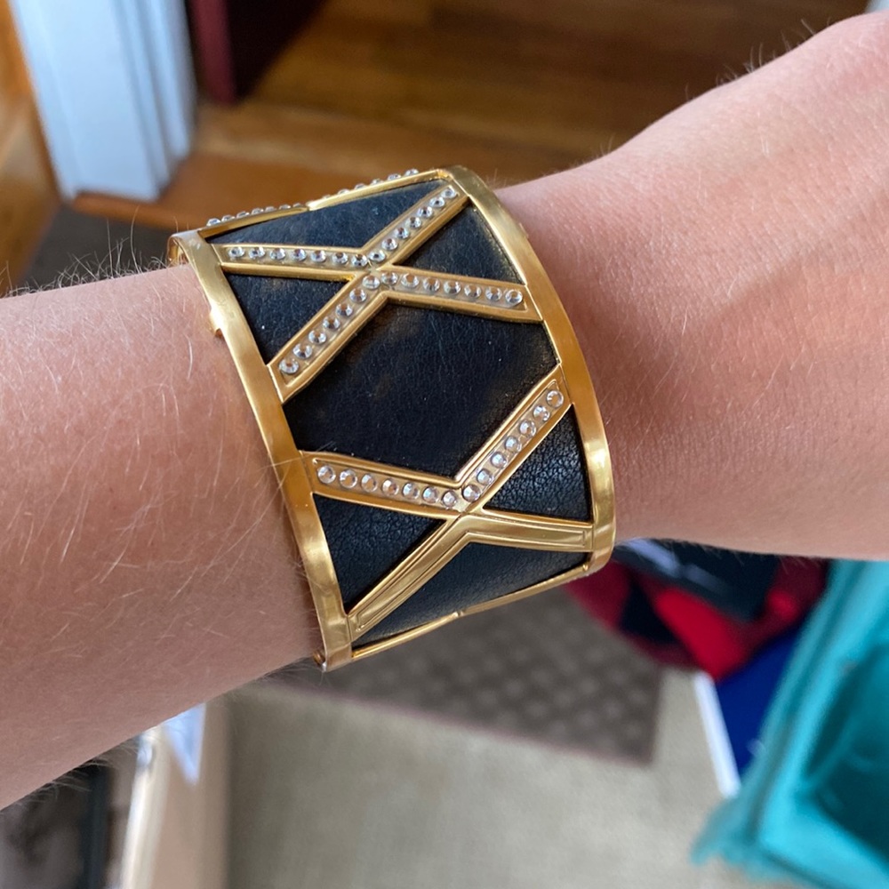 Christo Ganges Wide Cuff Bracelet Set Brighton